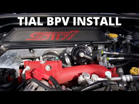 HOW TO INSTALL TIAL QR RECIRCULATING BOV: 15+ Subaru WRX STI