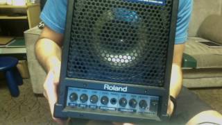 Video thumbnail for Roland Cube Monitor CM30 review by vincent ryan borres