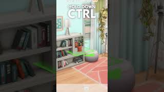 How to Freely Rotate Items in The Sims 4 #Shorts