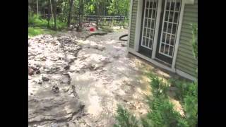 preview picture of video 'Riveremere Flooding off Slayton Hill in Lebanon, NH'