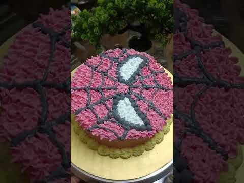 Spider-Man cake