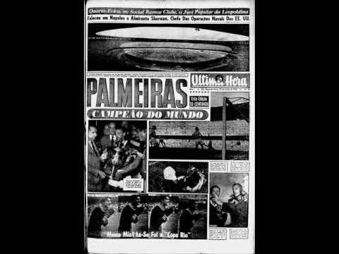 Narração: Final do Mundial de clubes 1951- Palmeiras 2 x 2 Juventus