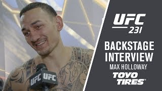 UFC 231: Max Holloway -