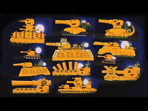 "All Halloween Tanks of Valhalla Toons" Cartoons about tanks