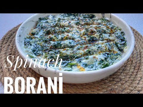 SPINACH YOGURT DIP RECIPE | Healthy and Delicious Recipe with Half a Kilo of Spinach