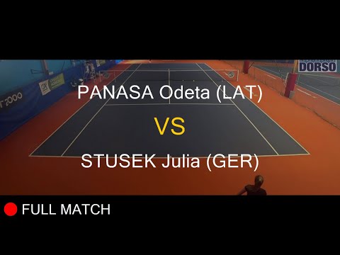 PANASA Odeta (LAT) VS STUSEK Julia (GER) - Open Super 12 Auray 2020