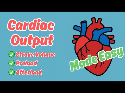 Cardiac Output (Preload, Afterload, Stroke Volume, Heart Rate) | Critical Care Nursing