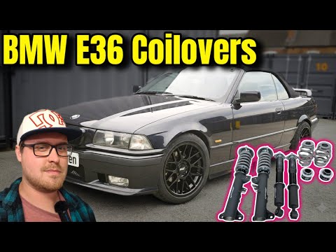 MaxpeedRods T7 Coilovers on My E36: Are They WORTH IT? (Install & First Impressions)