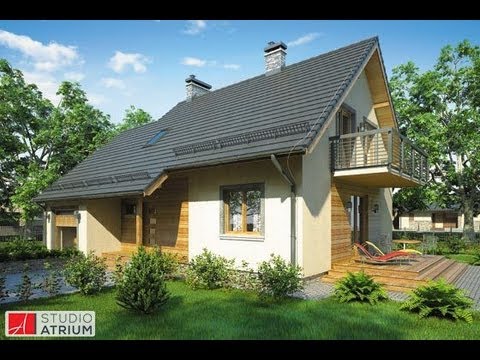 Projekt Domu OMEGA PLUS Pracownia Projektowa Studio Atrium