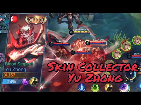 APRESENTAÇÃO DA SKIN COLLECTOR DO YU ZHONG!!!