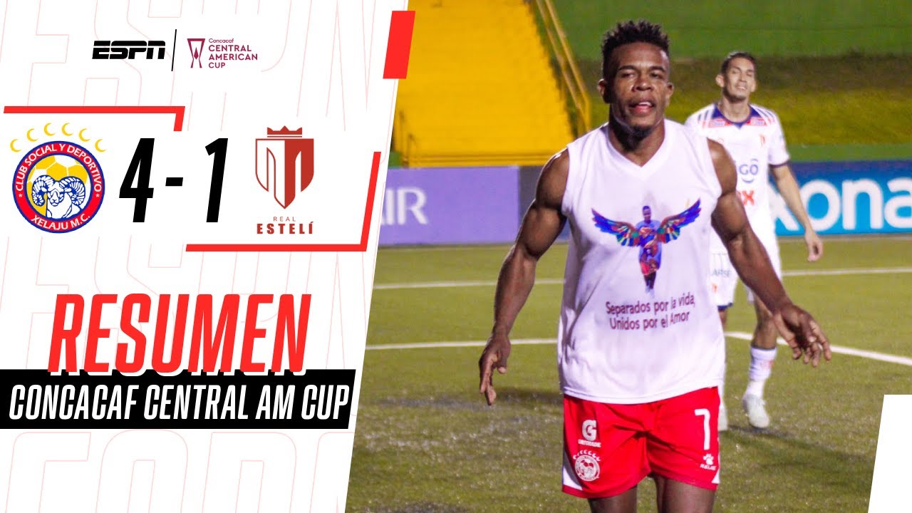 GOLEADA DEL XELAJÚ QUE MANTIENE SU PUNTAJE IDEAL EN LA AMERICAN CUP | Xelajú 4-1 R. Estelí | RESUMEN