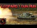 Leopard 1 Main Battle Tank Live Firing Training Exercise Leopard 1 Main Battle Tank Live Firing Training Exercise