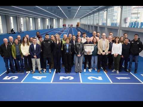 [VIDEO] En marcha el nuevo módulo cubierto de atletismo en el Estadio Larrabide