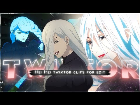 Mei Mei Twixtor 4K | Jujutsu Kaisen Clips | Twixtor Pack