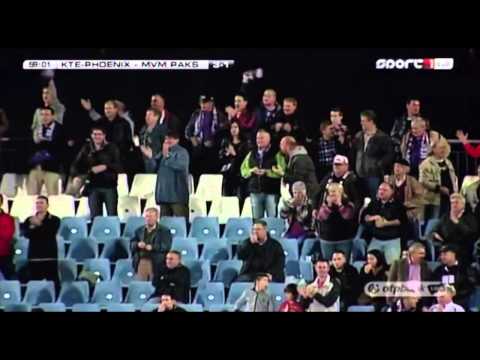 Marko Vukaszovics gólja a KTE-Phoenix Mecano - MVM-Paks mérkőzésen
