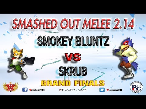 Smashed Out Melee V2.14 - Smokey Bluntz Vs. Skrub - Grand Finals