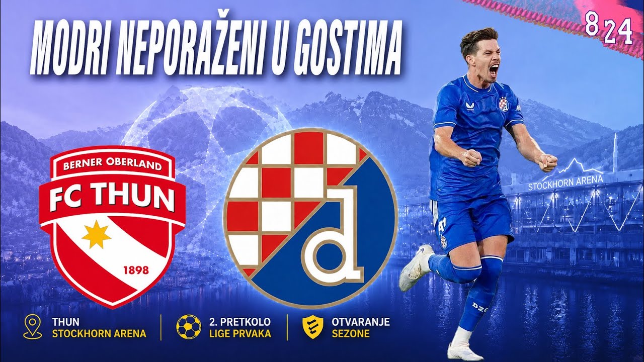 Thun - Dinamo 1:1 / Dvajsčetvorka #267