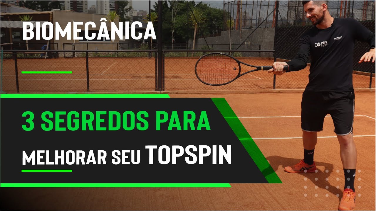 Como gerar TOPSPIN - Desenvolva o EFEITO com essas DICAS
