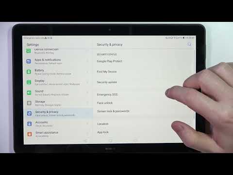 Can I Set Up Fingerprint Scanner on Huawei MediaPad T5? Finger Scanning System Unlock?