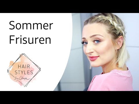 3 Sommer Frisuren für heiße Tage