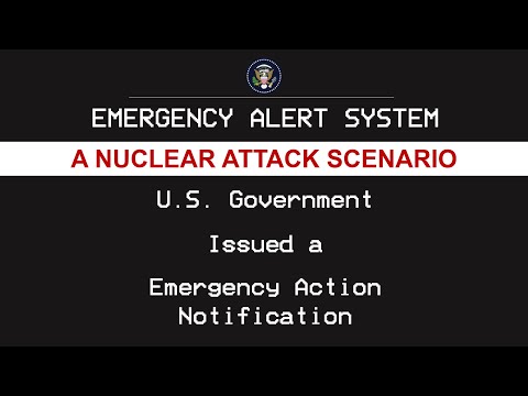 Real-time U.S. EAS Nuclear Attack