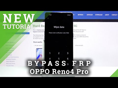 Hard Reset OPPO Reno4 Pro – Wipe Data / Bypass Screen Lock