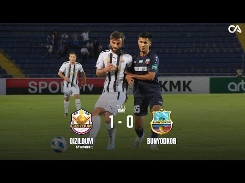 Oʻzbekiston SuperLiga 14-Tur Qizilqum vs Bunyodkor Highlights 02.08.2024