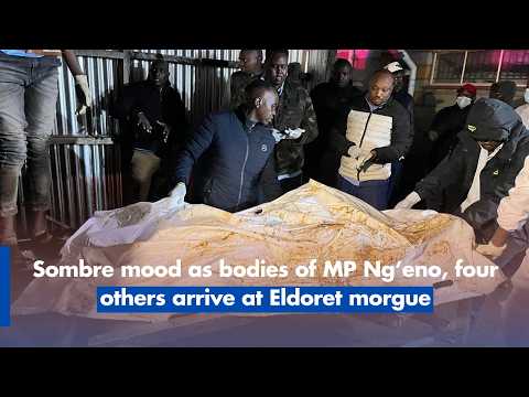 Victims of Nandi helicopter crash received at MTRH mortuary