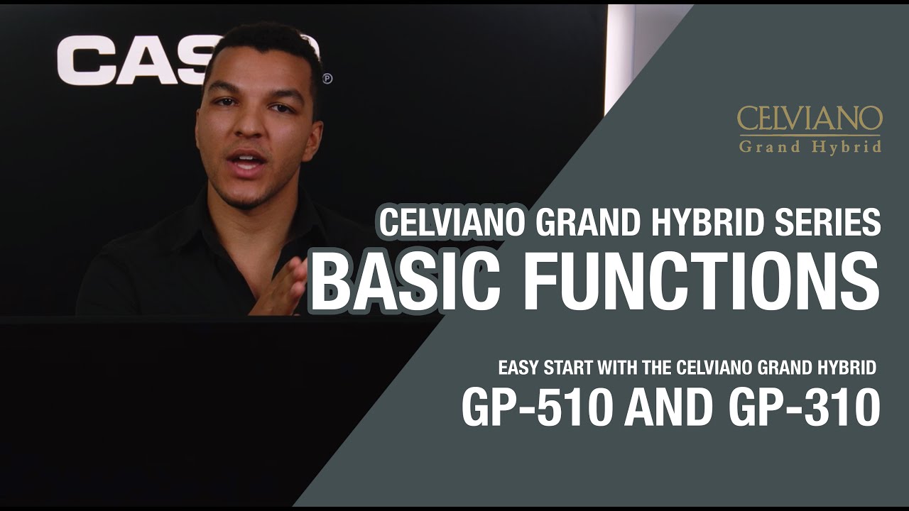 Casio E-Piano CELVIANO Grand Hybrid GP-310BK Schwarz
