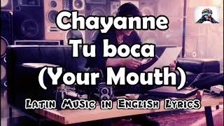 Chayanne - Tu boca // ENGLISH LYRICS