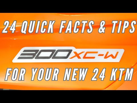 24 NEED TO KNOW FACTS & TIPS FOR YOUR 2024 KTM 300 XCW