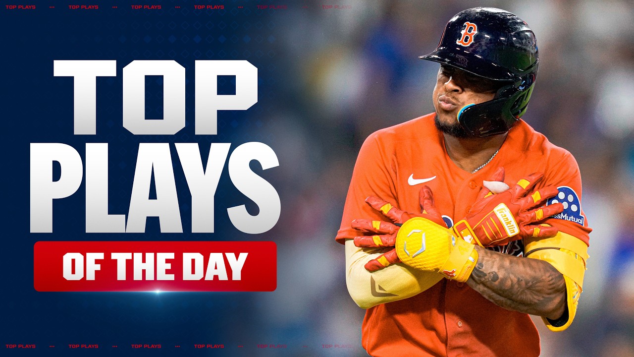 Ceddanne Rafaela's go-ahead home run was ICE COLD! (Top 5 MLB Plays of 7/31 RANKED!)