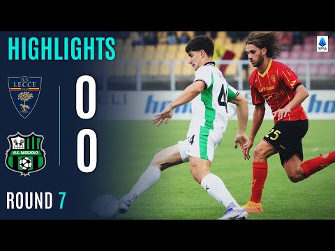 LECCE-SASSUOLO 0-0 | HIGHLIGHTS | Missed opportunities lead to draw | SERIE A 2025/26