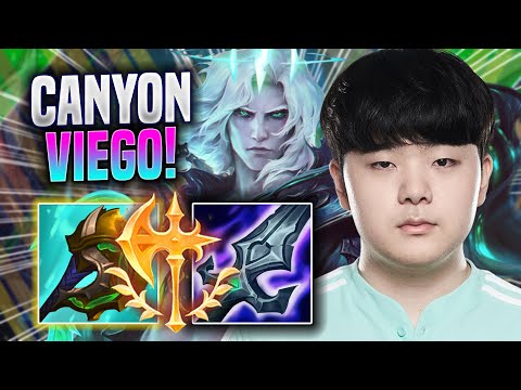 CANYON SHOWTIME WITH VIEGO! - DK Canyon Plays Viego JUNGLE vs Nidalee! | Season 2022