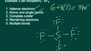 Basic Lewis Structures SF4