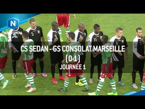 J1 : CS Sedan Ardennes - GS Marseille Consolat (0-1), le résumé
