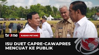 Berswafoto di Sawah, Jokowi "Jodohkan" Prabowo-Ganjar? | Kabar Petang tvOne