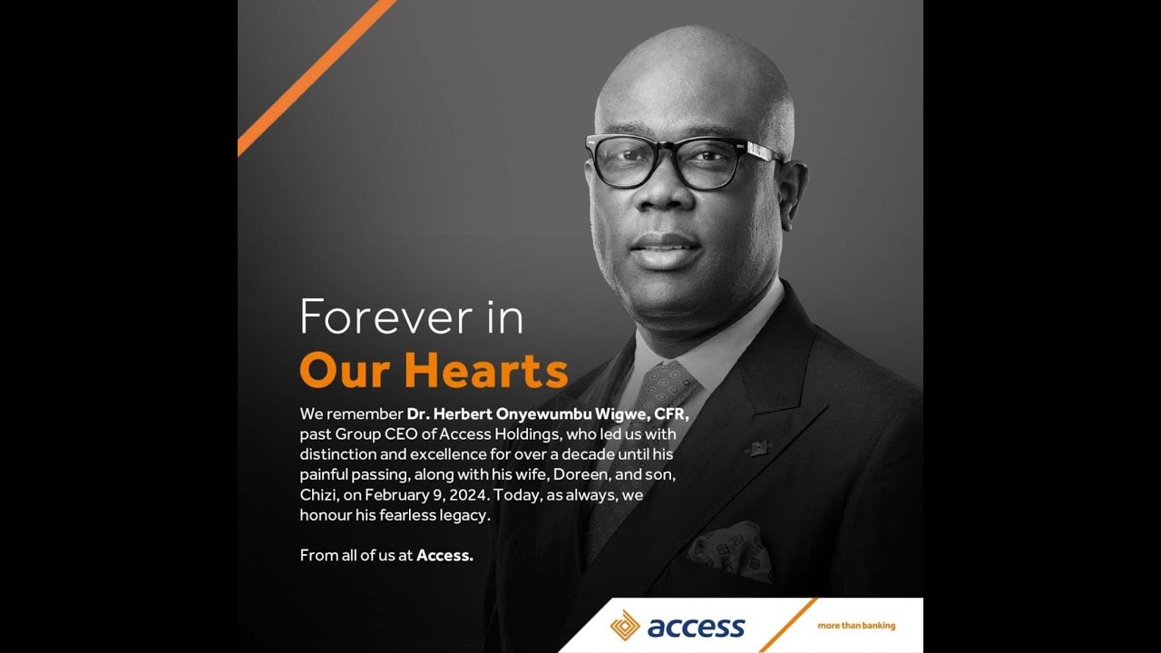 Legacy and Institutional Continuity in African Finance. Remembering Herbert Wigwe Two Years On