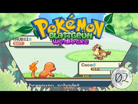 Let's Play Pokémon Blattgrün #002 [Wedlocke] - Direkt schon Startschwiergkeiten