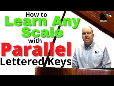 Learn Any Scale with Parallel Lettered Keys