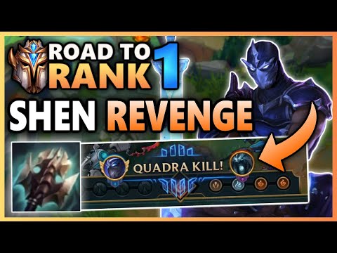 Smashing the new Wukong with Shen! (HE STOLE MY PENTA) - Road To Rank 1 (#40)