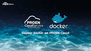 Deploy docker on PROEN Cloud