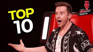 The Voice Kids Top 10 QUICKEST FOUR CHAIR TURN | The Voice
