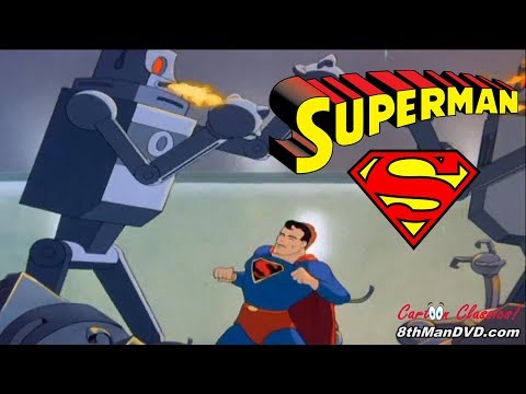 SUPERMAN CARTOON: The Mechanical Monsters (1941) (HD 1080p) | Bud Collyer, Joan Alexander