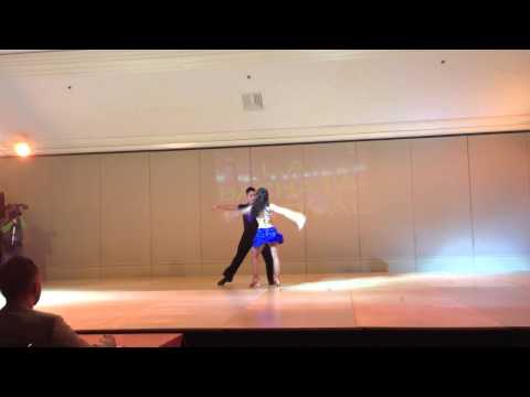 Kathy Reyes and Jonathan Platero- LA Bachata CHAMPIONS 2013 Showcase