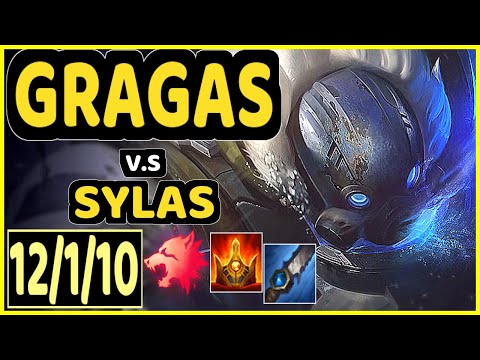 CLID (GRAGAS) vs SYLAS - 12/1/10 KDA JUNGLE CHALLENGER GAMEPLAY - KR