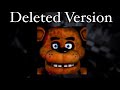 Playing A DELETED Version Of Five Nights At Freddy’s