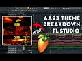 AA23 Theme Breakdown FL Studio 24 How Anirudh Made Aa23 Announcement Theme Allu Arjun Wesly