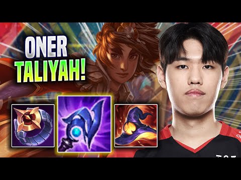 ONER CHILLING WITH TALIYAH! - T1 Oner Plays Taliyah JUNGLE vs Wukong! | Season 2022
