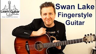 Swan Lake - Guitar Tutorial - Tchaikovsky - Fingerstyle - TAB - Drue James